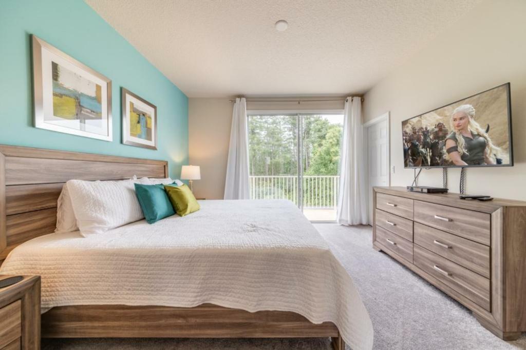 Pleasant Villa With Private Pool Near Disney Four Corners ภายนอก รูปภาพ