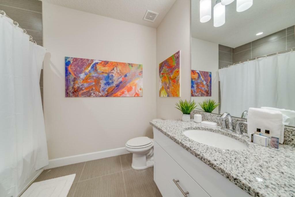 Pleasant Villa With Private Pool Near Disney Four Corners ภายนอก รูปภาพ
