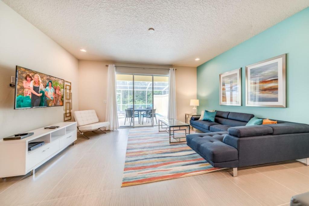 Pleasant Villa With Private Pool Near Disney Four Corners ภายนอก รูปภาพ